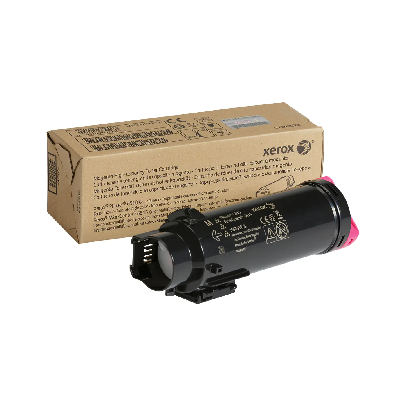 Xerox WorkCentre 6515 - Magenta - Original - Tonerpatrone - für Phaser 6510; WorkCentre 6515