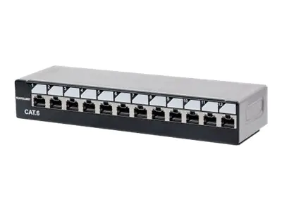 Intellinet Abschließbares 12-Port Cat6 Patchpanel