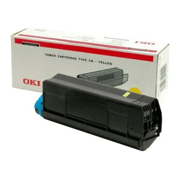 OKI - Gelb - Original - Tonerpatrone - für C5100, 5100n, 5200, 5200n, 5200ne, 5300, 5300dn, 5300n, 5300nccs, 5400, 5400dn, 5400n