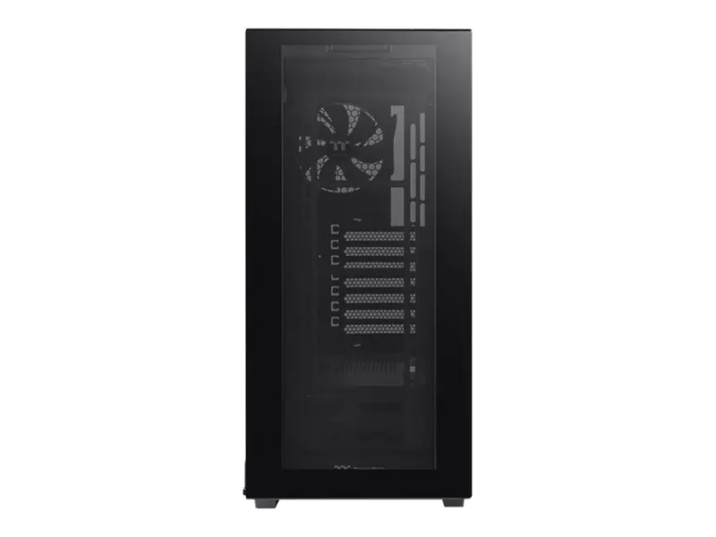 Thermaltake Divider 300 TG - Tempered Glass Edition - Tower - ATX - Seitenteil mit Fenster (gehärtetes Glas) - keine Spannungsversorgung (PS/2) - Schwarz - USB/Audio