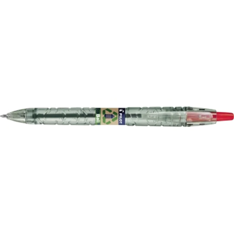 PILOT PEN Pilot B2P Ecoball BeGreen, Clip, Clip-on-Einziehkugelschreiber, Nachfüllbar, Rot, Extrafein 140.035.04