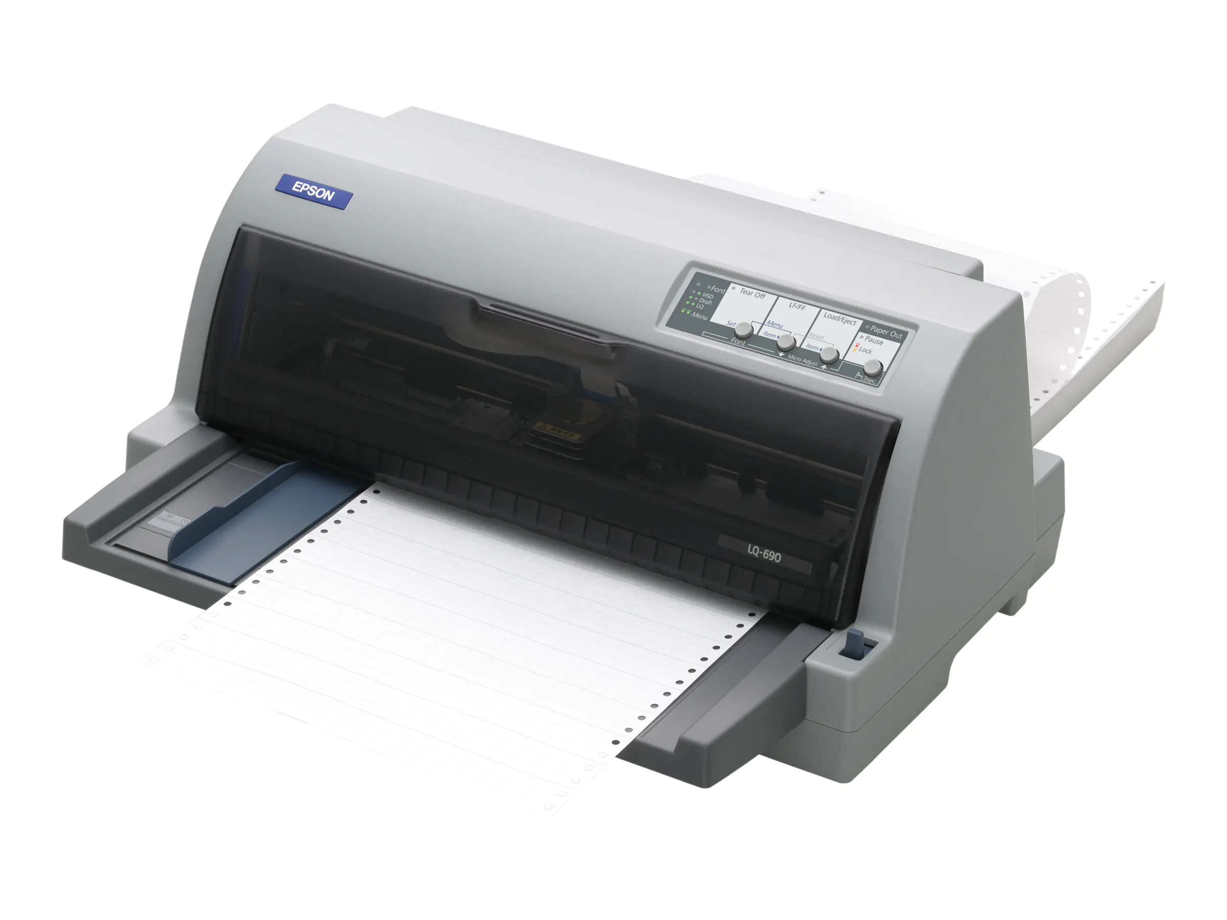 Epson LQ 690 - Drucker - s/w - Punktmatrix - 12 cpi - 24 Pin - bis zu 529 Zeichen/Sek. - parallel, USB