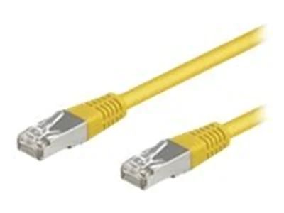 wentronic - Netzwerkkabel - RJ-45 (M) zu RJ-45 (M) - 3 m - FTP - CAT 5e - Gelb