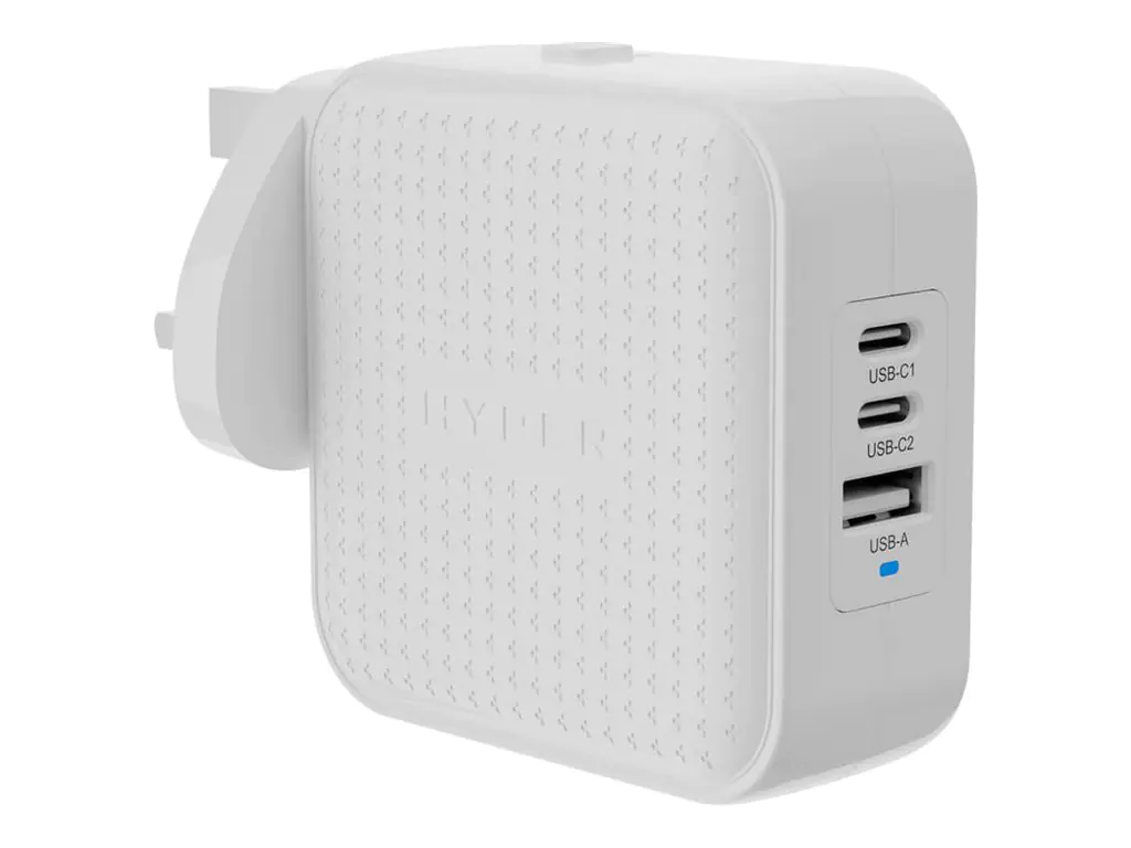 Hyper HyperJuice 70W USB-C GaN Travel Charger 3C+1A - White