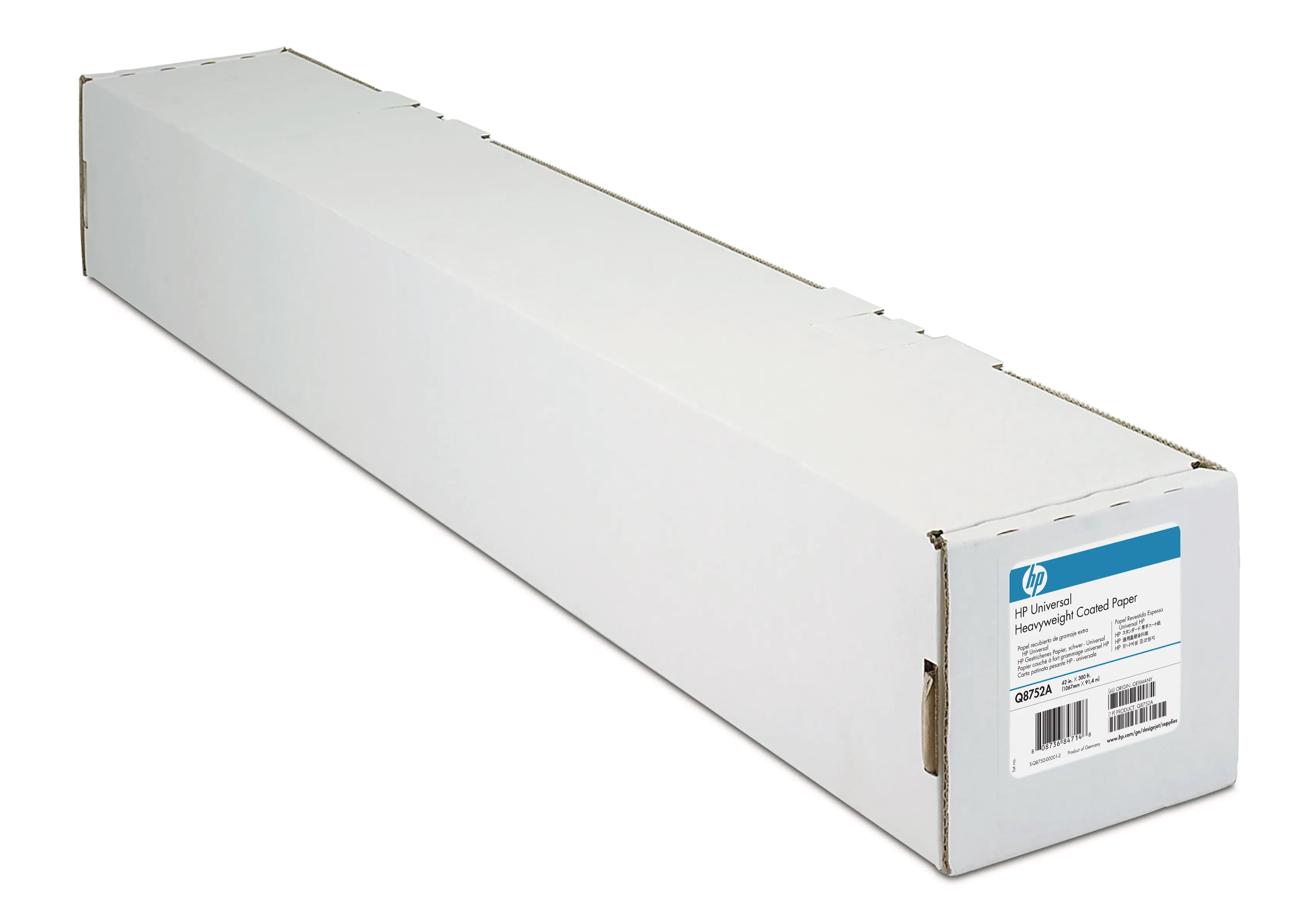 HP LFP-Papier Q6580A 36" (914 mm) 30,5 m 190 g/m² für Tintenstrahldrucker seidenmatt 1 Rolle
