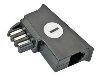 ROLINE Secomp - Telefonadapter - TAE-F (M) zu RJ-12 (4-polig) 12.01.0505