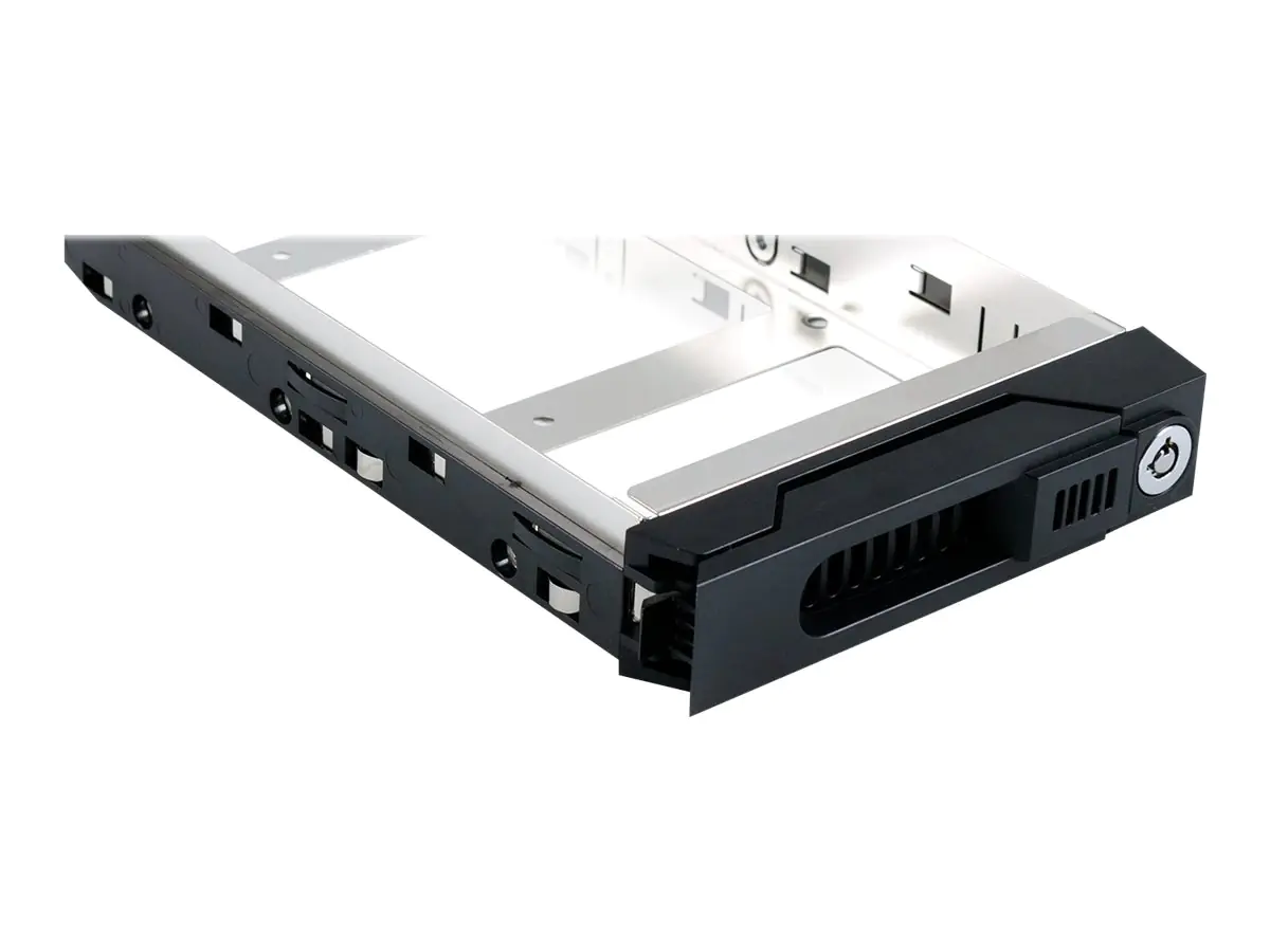 RAIDON Carrier IB-367-CPD+/ GR3660/GR3680/GT1670 für 2,5" und 3,5" HDDs, Carrier Panel, Schwarz, 110 mm, 180 mm, 25 mm, 125 g 12193