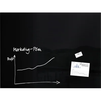 SIGEL Magnetboard Artverum GL210 1200x900x15mm Glas schwarz