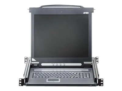 ATEN Slideaway CL1000M - KVM-Konsole - PS/2 - 43.2 cm (17") CL1000M-ATA-SWG