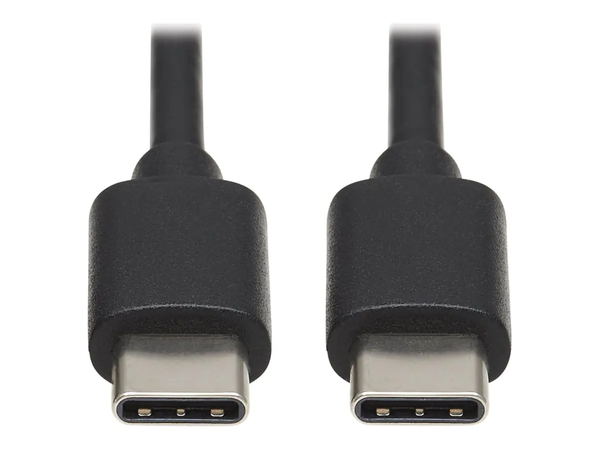 Tripp Eaton Tripp Lite Series USB-C Cable (M/M) - USB 2.0, Black, 3 ft. (0.91 m) U040-003-C