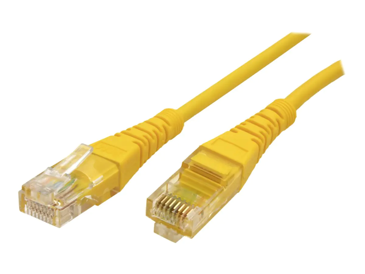 Roline - Patch-Kabel - RJ-45 (M) zu RJ-45 (M) - 3 m - UTP - CAT 5e - Gelb