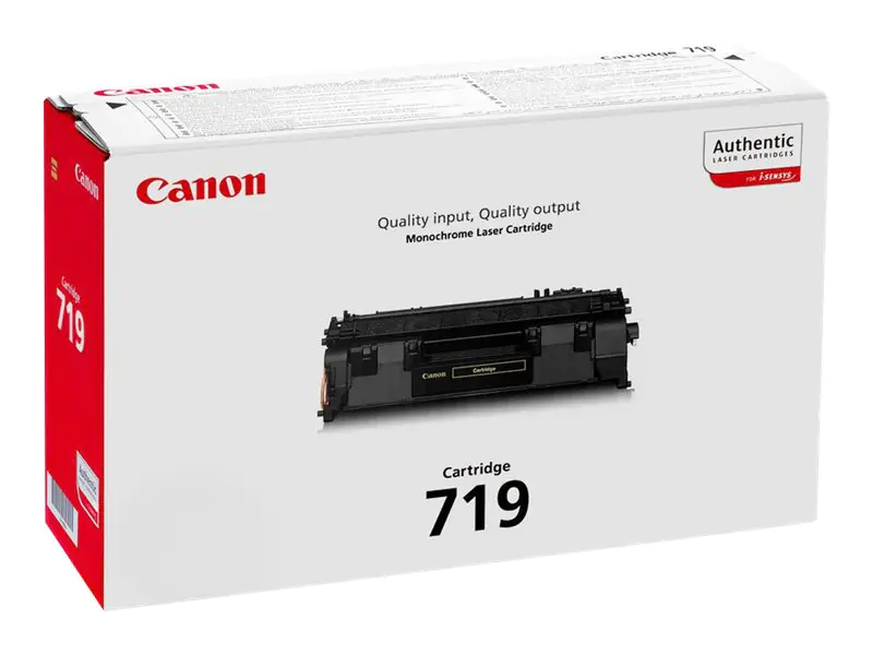 Canon 719 - Schwarz - Original - Tonerpatrone - für i-SENSYS LBP251, LBP252, LBP253, LBP6310, MF411, MF416, MF418, MF419, MF6140, MF6180