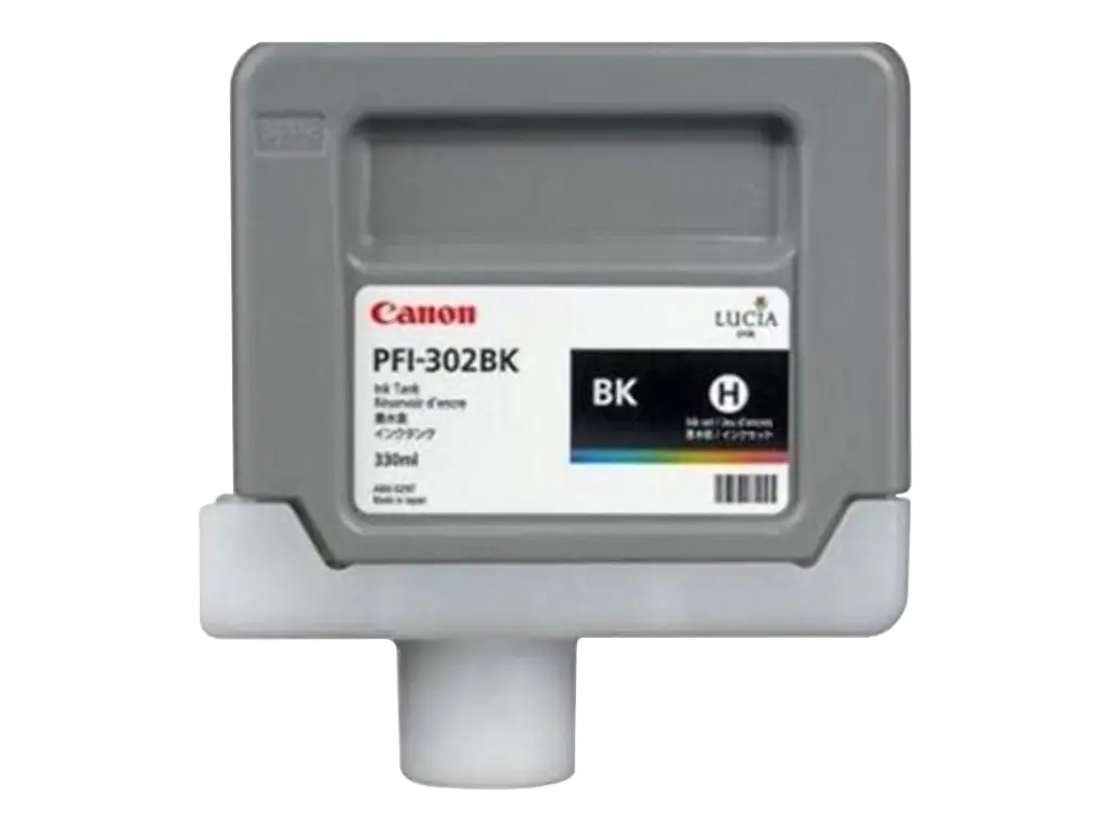 Canon PFI-302 BK - 330 ml - Schwarz - original