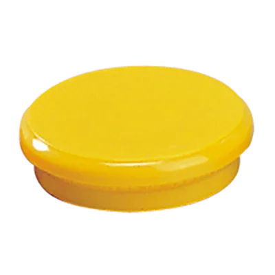 DAHLE Magnet 24mm 0,3kg gelb 10 St./Pack.