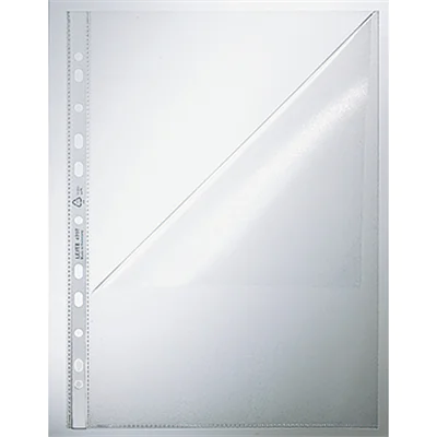 Leitz Prospekthülle DIN A4 0,09mm oben, links offen Polypropylen farblos 100 St./Pack.