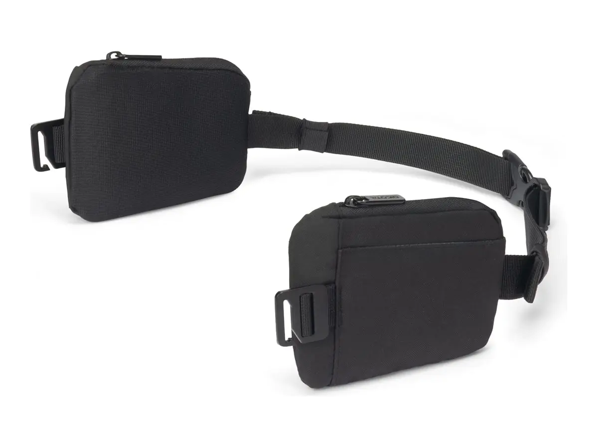 Dicota Gürtel für Rucksack - Schwarz
