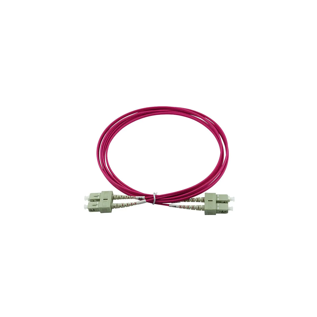 BlueOptics Duplex LWL Patchkabel SC-SC Multimode OM4 50 Meter