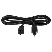 Zebra - Stromkabel zu IEC 60320 C5 - Europa
