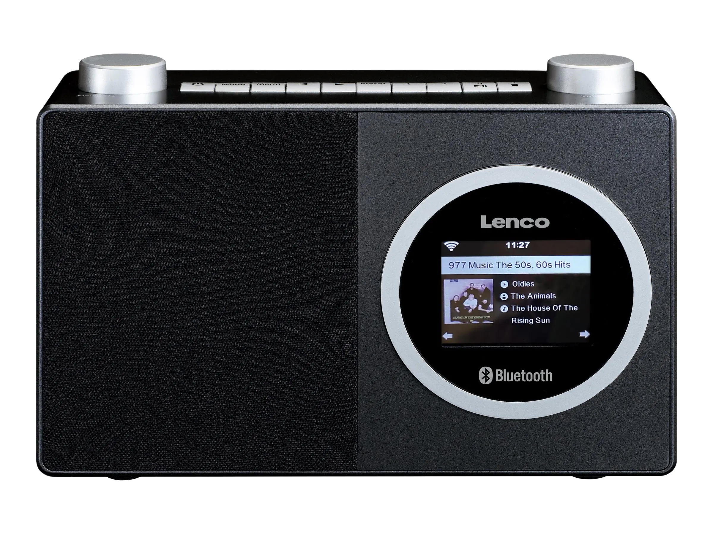 Lenco DIR-70 - Netzwerk-Audio-Player - 3 Watt (Gesamt) - Schwarz