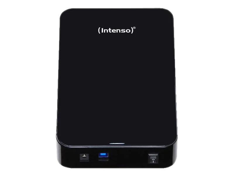 Intenso Memory Center - Festplatte - 3 TB - extern (Stationär) - 3.5" (8.9 cm) - USB 3.0 - 5400 rpm - Puffer: 32 MB - Schwarz