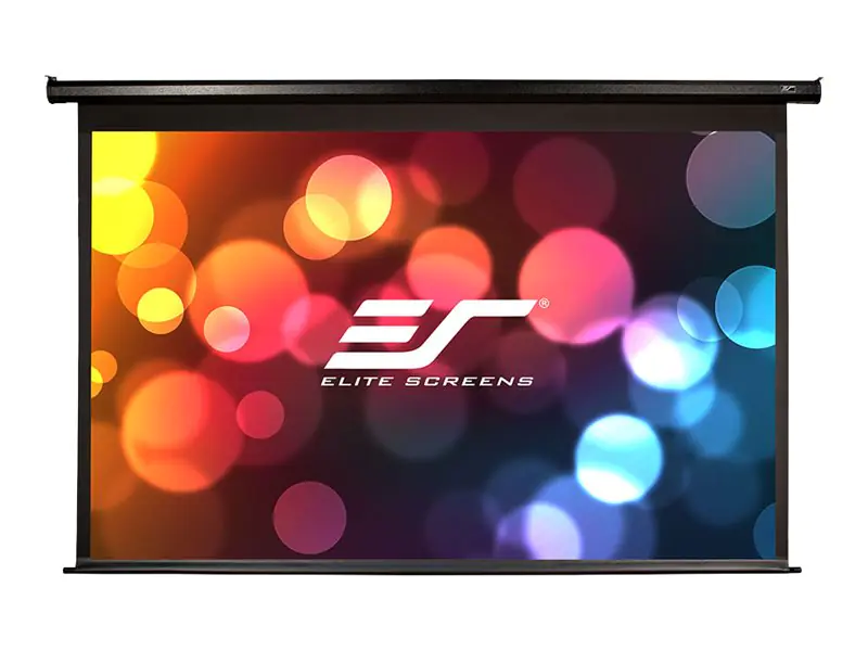 Elite Spectrum Series Electric100H - Leinwand - Deckenmontage möglich, geeignet für Wandmontage - motorisiert - 254 cm (100") - 16:9 - Matte White - Schwarz