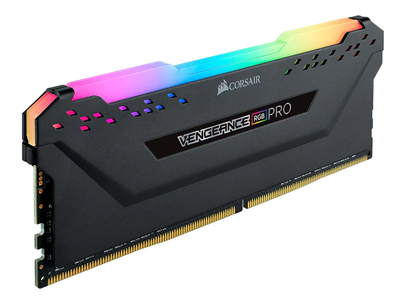 CORSAIR Vengeance RGB PRO - DDR4 - Modul - 8 GB - DIMM 288-PIN - 3200 MHz / PC4-25600 - CL16 - 1.35 V - ungepuffert - non-ECC - Schwarz