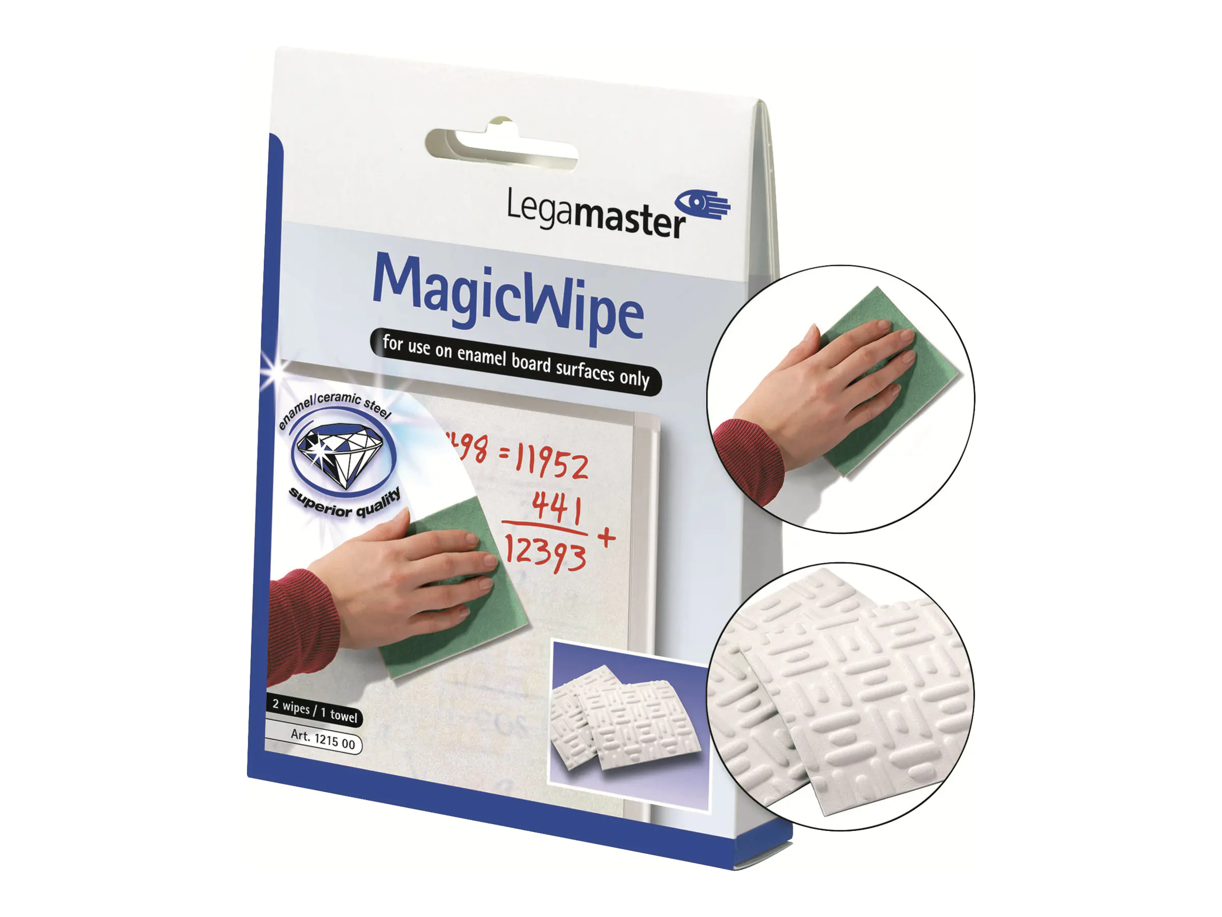 LEGAMASTER MagicWipe - Whiteboard-Reinigungstuch 7-121500
