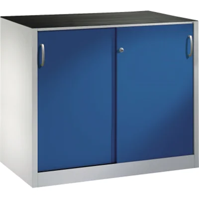 C+P Werkzeugschrank 206609S10058 Schiebetür 1000x1200x600mm lgr/ebl