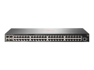 HPE Aruba 2930F 48G 4SFP+ - Switch - L3 - managed - 48 x 10/100/1000 + 4 x 1 Gigabit/10 Gigabit SFP+ (Uplink) - an Rack montierbar