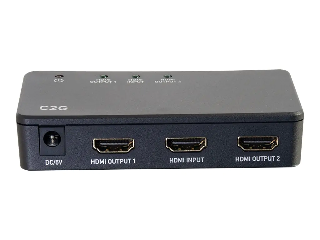 C2G 2-Port 4K HDMI Splitter - Video-/Audio -Splitter