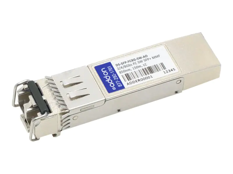 AddOn Cisco DS-SFP-FC8G-SW Compatible SFP+ Transceiver