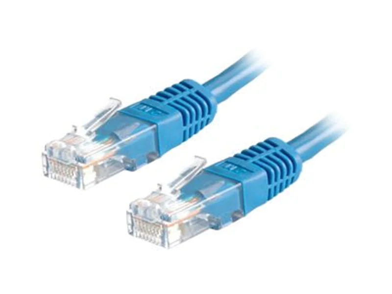 VALUE - Patch-Kabel - RJ-45 (M) zu RJ-45 (M) - 1 m - UTP - CAT 6 - geformt, verseilt - Blau