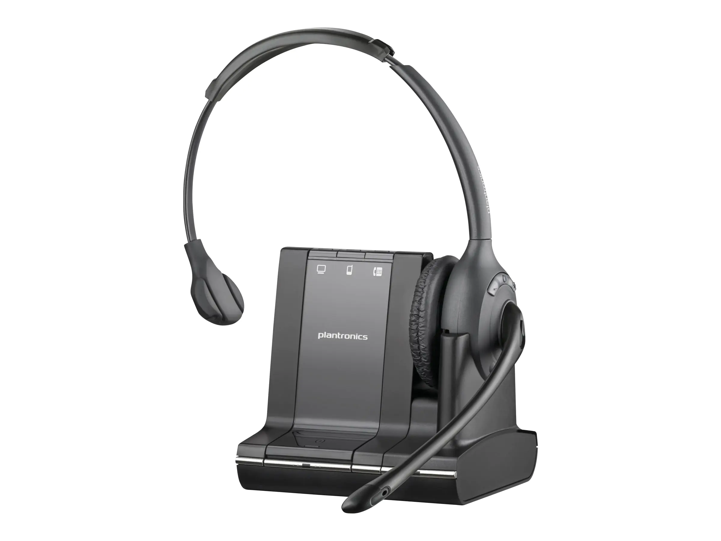 Plantronics Poly Savi W710 - 700 Series - Headset On-Ear - DECT 6.0 - kabellos - 83545-12