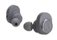 Audio-Technica ATH CKR7TW - True Wireless-Kopfhörer mit Mikrofon - im Ohr - Bluetooth - Grau