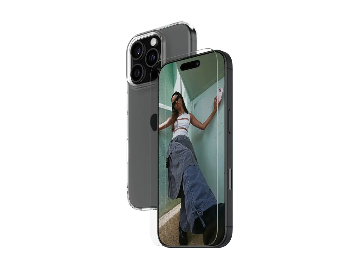 PanzerGlass SAFE. by PanzerGlass - 2-in-1 Schutzpacket - hintere Abdeckung für Mobiltelefon