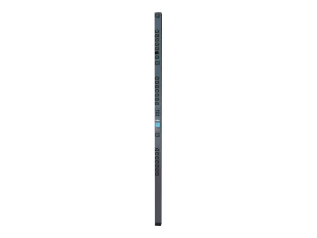 APC Metered-by-Outlet Rack PDU 2G - Stromverteilungseinheit (Rack - einbaufähig) - Wechselstrom 200/208/230 V - Ethernet - Eingabe, Eingang IEC 60309 - Ausgangsanschlüsse: 24 - 0U - Schwarz - für P/N: SMX1500RMNCUS, SRT1000RMXLI, SRT1000RMXLI-NC, SRT10RMX