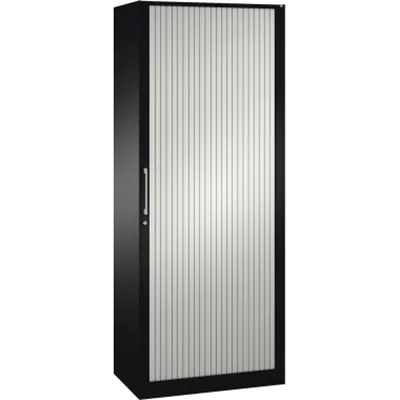 C+P Aktenschrank 143003000S10026 5OH 1980x800x435mm sgr/lgr