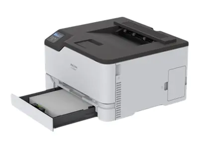 Ricoh C200W - Drucker - Farbe - Duplex - Laser - A4 - 2400 x 600 dpi - bis zu 24 Seiten/Min. (einfarbig)/ bis zu 24 Seiten/Min. (Farbe) - Kapazität: 250 Blätter - USB 2.0, LAN, Wi-Fi