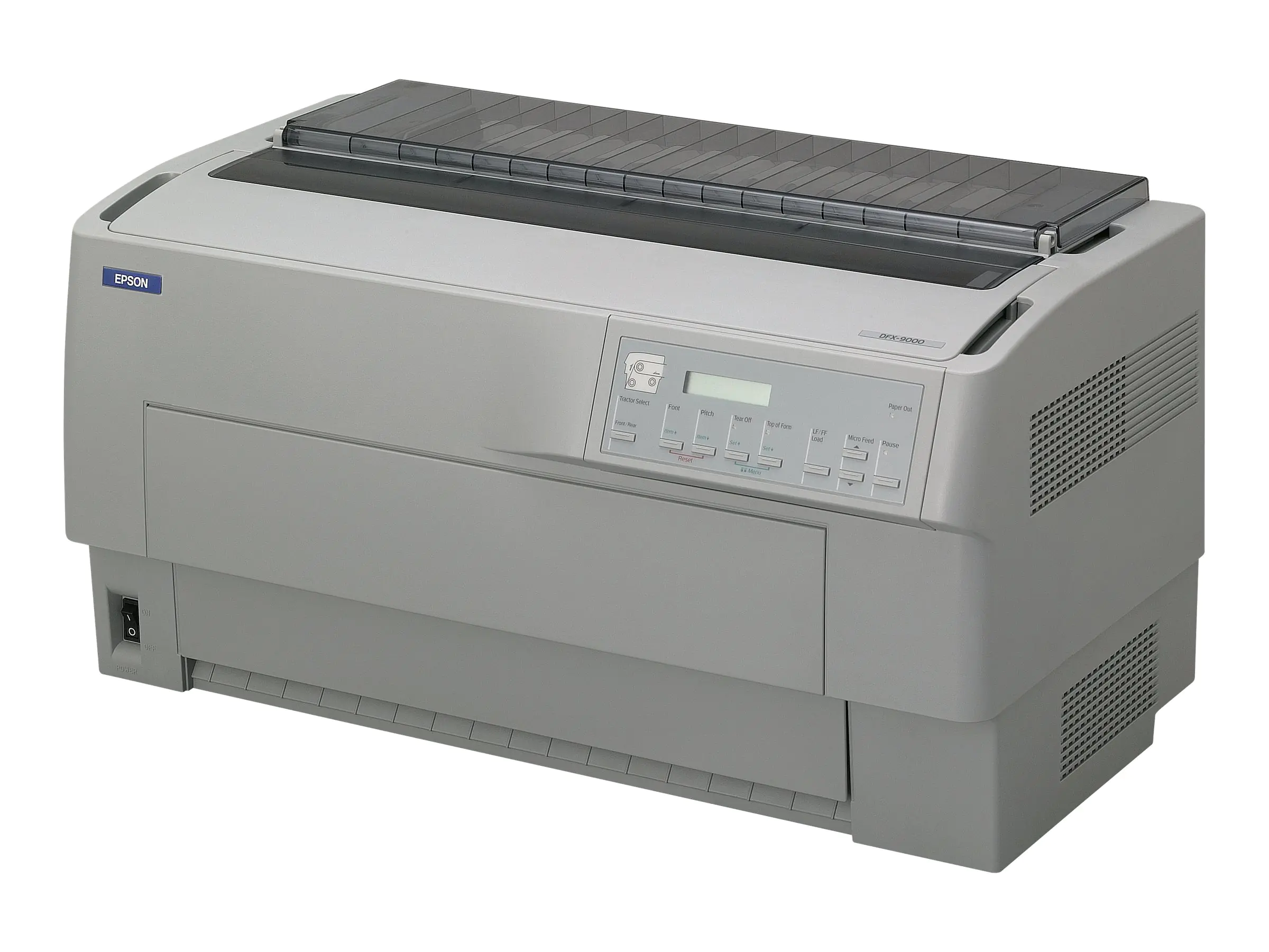 Epson DFX 9000 - Drucker - s/w - Punktmatrix - Rolle (41,9 cm) - 9 Pin - bis zu 1550 Zeichen/Sek. - parallel, USB, seriell