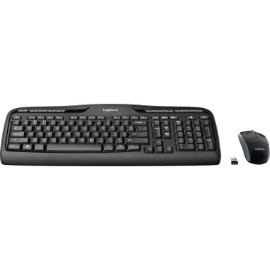 Logitech Wireless Combo MK330 - Tastatur-und-Maus-Set - kabellos - 2.4 GHz - Deutsch