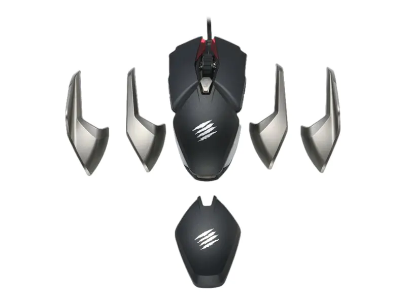 Mad Catz B.A.T. 6+ - Maus - optisch - 10 Tasten - kabelgebunden - USB
