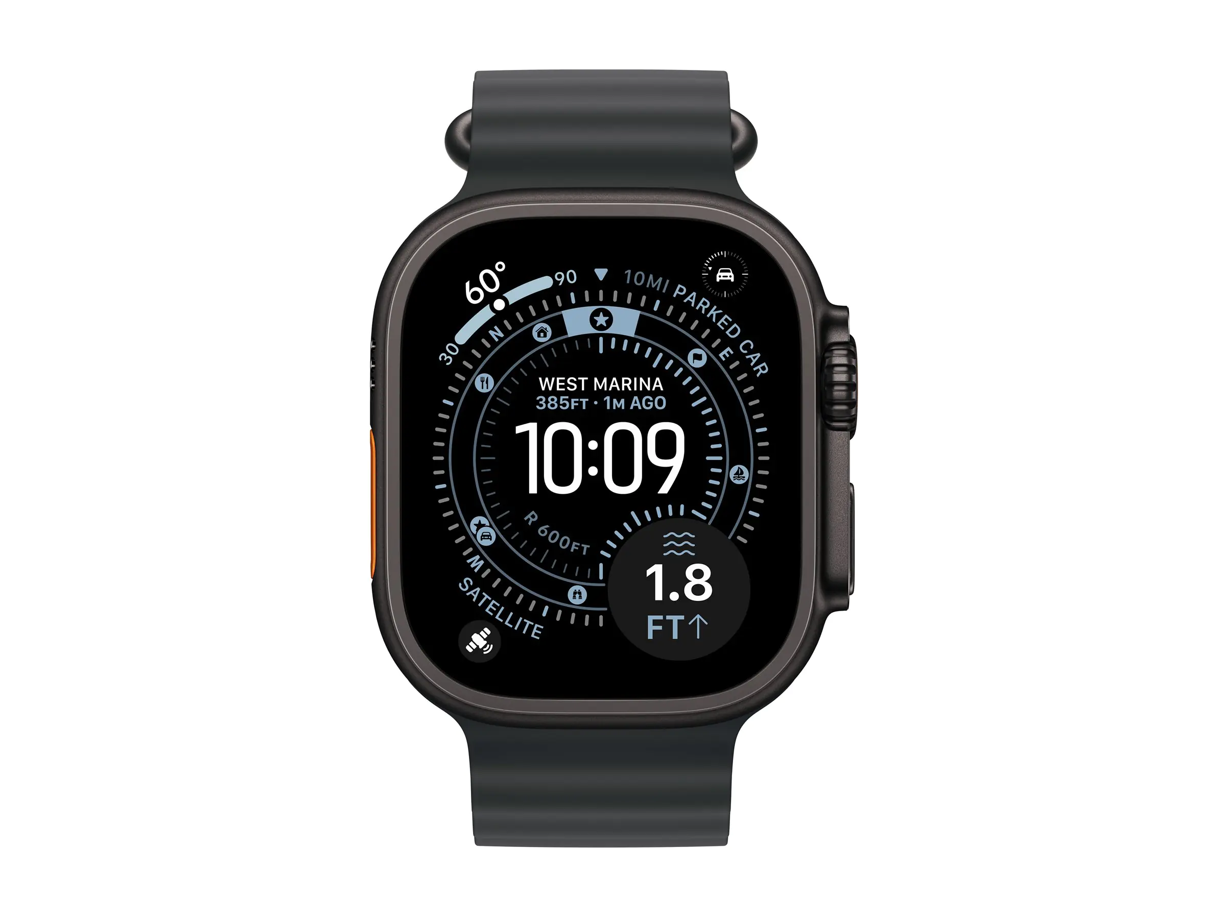 Apple Watch Ultra 3 - 49 mm - Black Titanium