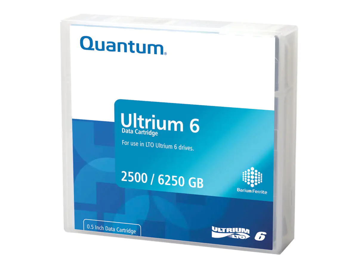 Quantum - LTO Ultrium WORM 6 - 2.5 TB / 6.25 TB - Grau, Schwarz - muss in Mengen von 20 gekauft werden