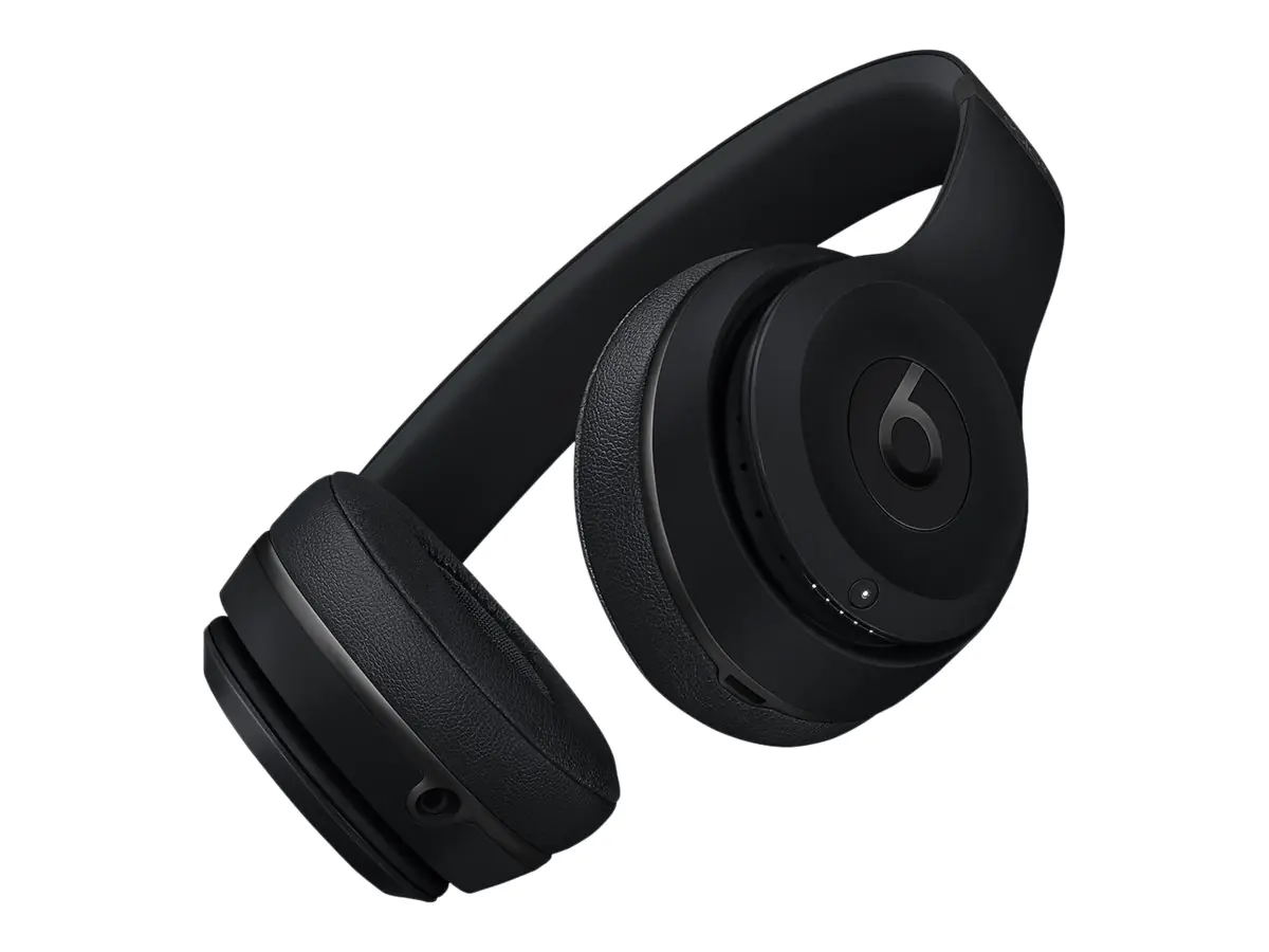 Beats Solo3 - Kopfhörer mit Mikrofon - On-Ear - Bluetooth - kabellos - Schwarz - für 10.5-inch iPad Pro; 12.9-inch iPad Pro; 9.7-inch iPad (5th generation, 6th generation); iPad Air; iPad Air 2; iPad mini 2; 3; 4; iPhone 5, 5c, 5s, 6, 6 Plus, 6s, 6s Plus,