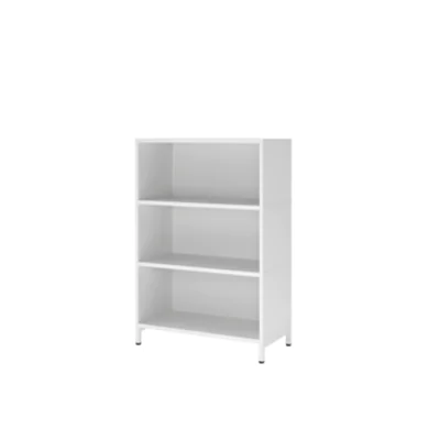 Hammerbacher Regal FlexWall 800 x 1.180 x 400 mm (B x H x T) 28kg Holz weiß