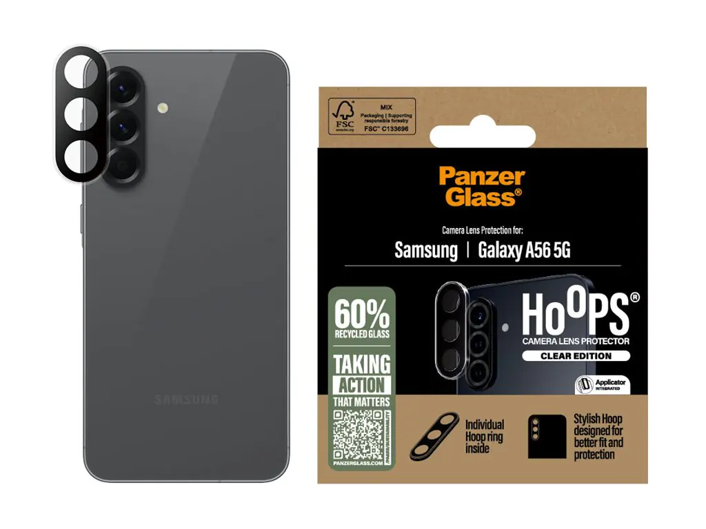 PanzerGlass Hoops - Clear Edition - Objektivschutz für Handy
