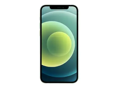 Apple iPhone 12 - 5G Smartphone - Dual-SIM / Interner Speicher 64 GB - OLED-Display - 6.1" - 2532 x 1170 Pixel - 2 x Rückkamera 12 MP, 12 MP - front camera 12 MP - grün