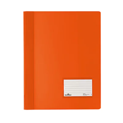 DURABLE Schnellhefter DURALUX 268009 DIN A4 Hartfolie orange
