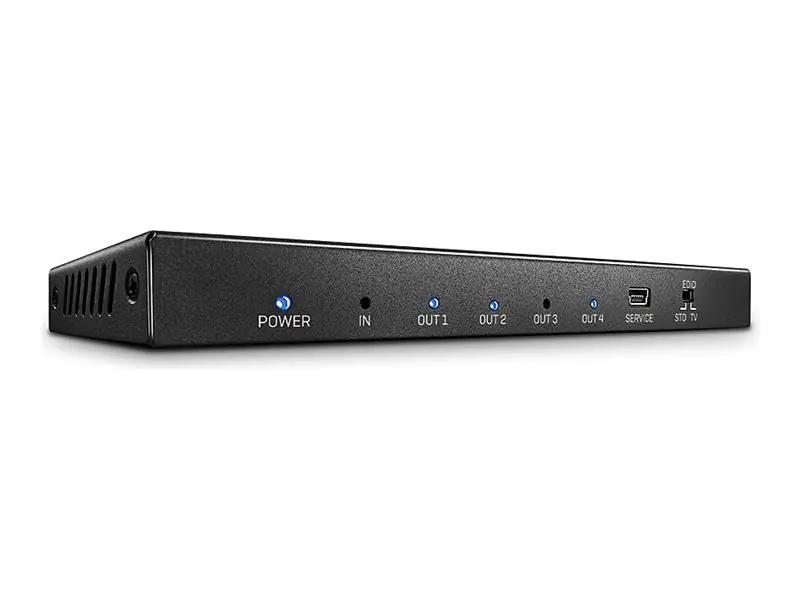 Lindy 4 Port HDMI 2.0 18G Splitter - Video-/Audio-Splitter 38236
