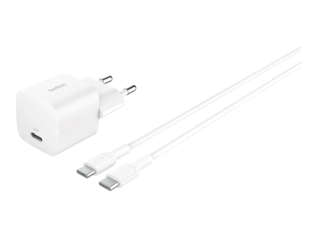 Belkin BoostCharge - Netzteil - PPS Technology - 25 Watt - PD 3.1/PPS, Fast Charge (24 pin USB-C)